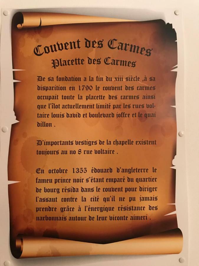 Appartement Du Couvent Narbonne Exteriér fotografie